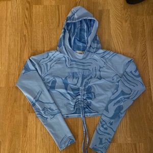 Gymshark crop hoodie